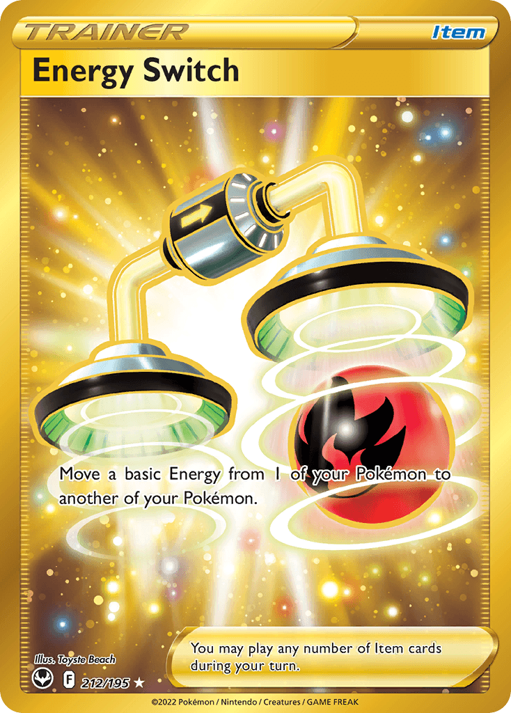 Energy Switch (Silver Tempest) #212 card art