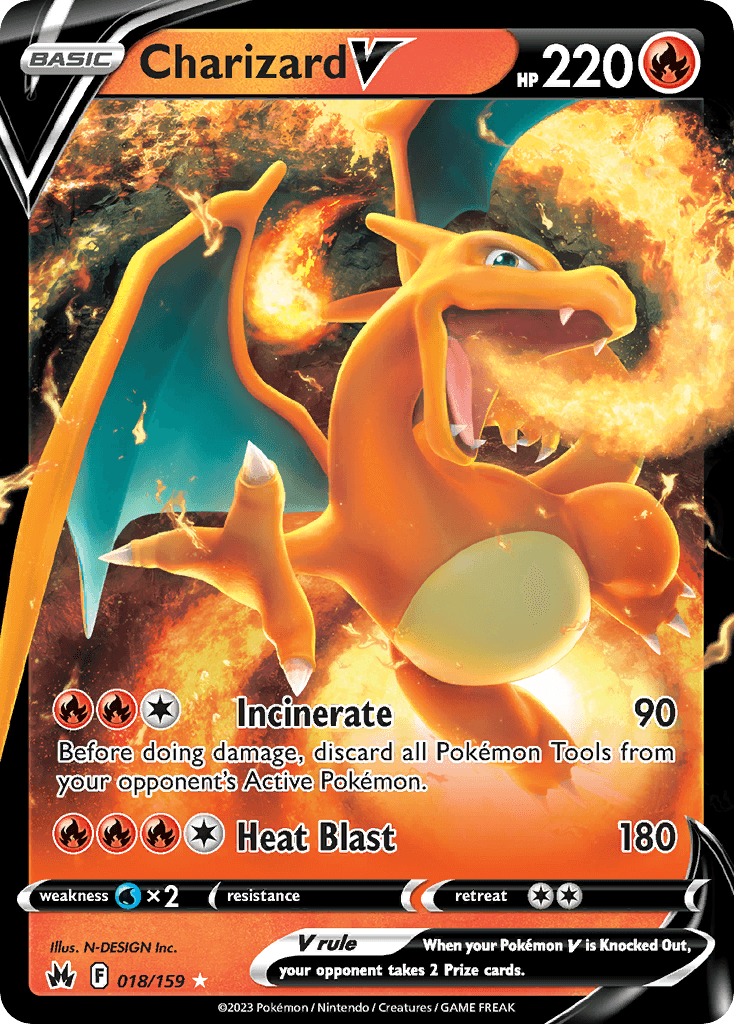 Charizard V (Crown Zenith) #18