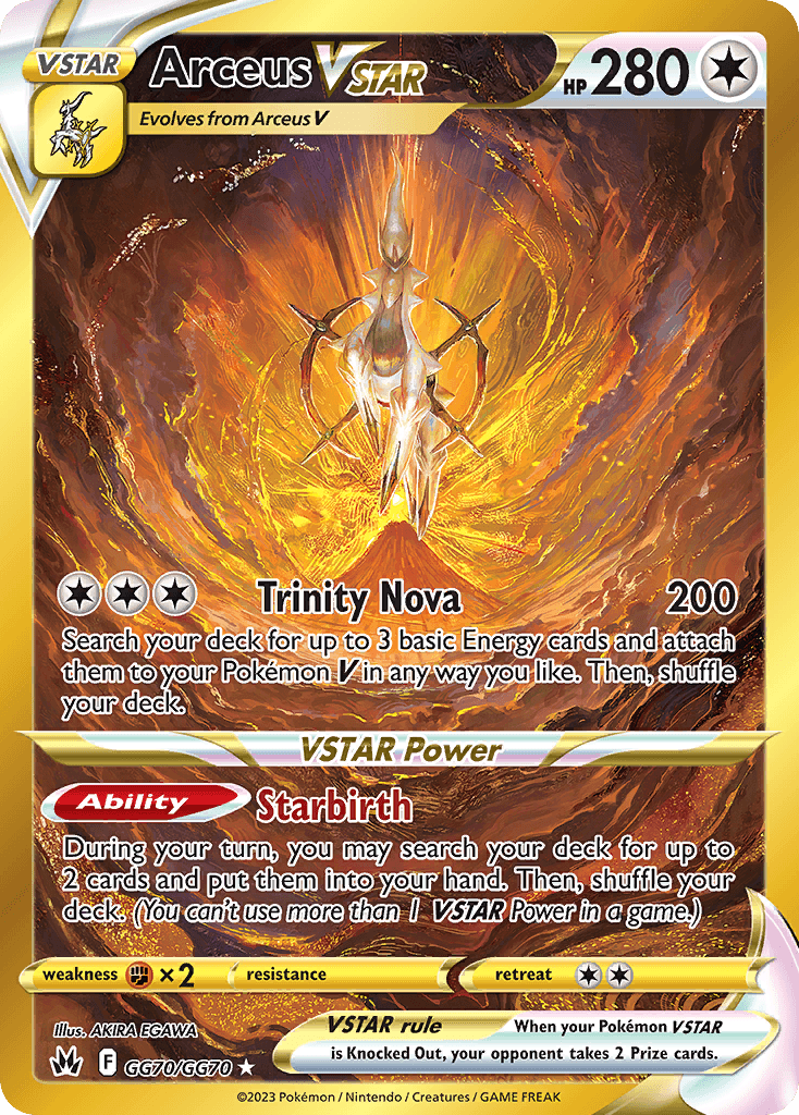 Arceus VSTAR (Crown Zenith Galarian Gallery) #GG70
