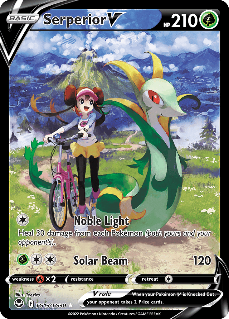 Serperior V (Silver Tempest Trainer Gallery) #TG13