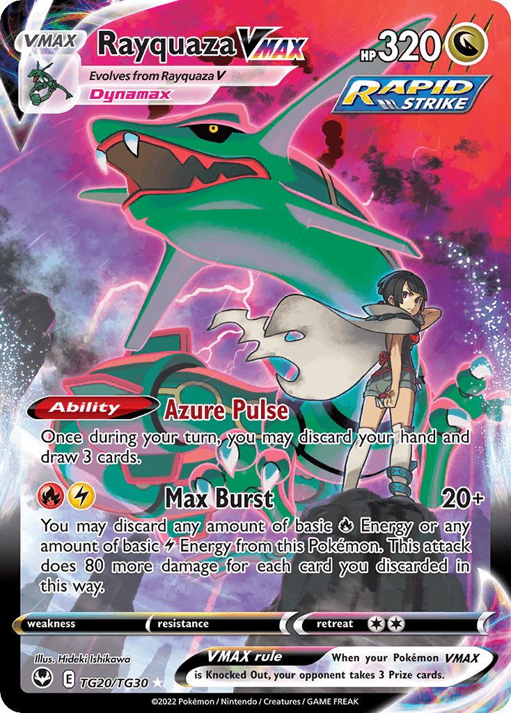 Rayquaza VMAX (Silver Tempest Trainer Gallery) #TG20