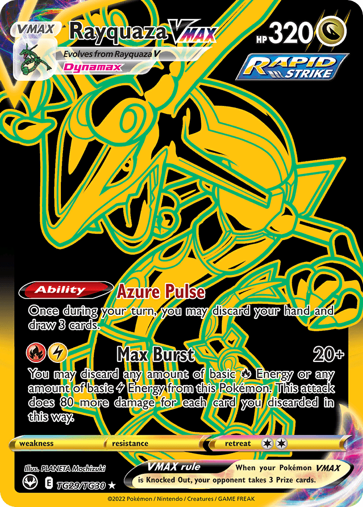 Rayquaza VMAX (Silver Tempest Trainer Gallery) #TG29