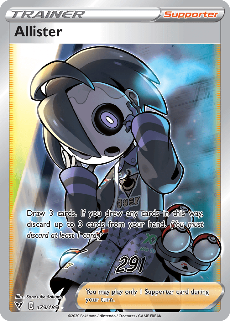 Allister (Vivid Voltage) #179 card art