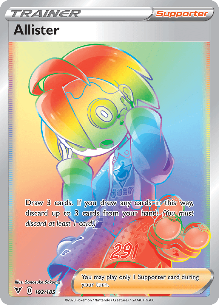 Allister (Vivid Voltage) #192 card art