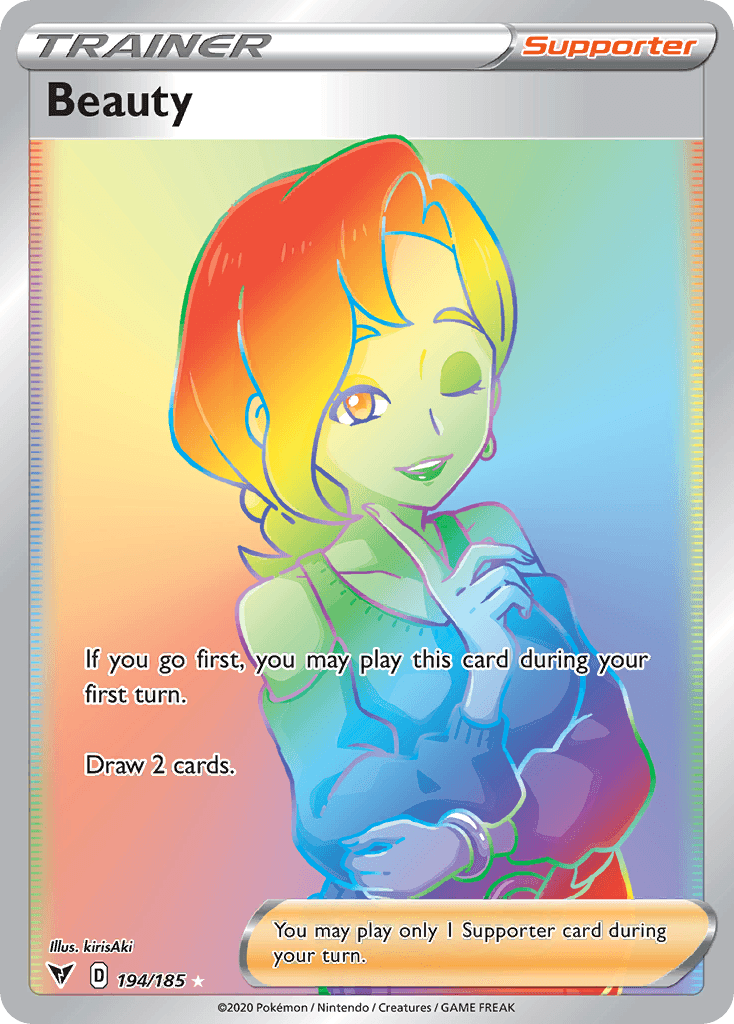 Beauty (Vivid Voltage) #194 card art