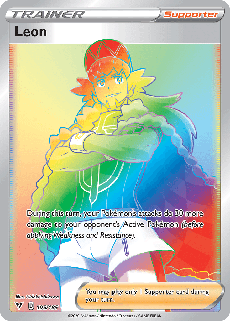 Leon (Vivid Voltage) #195 card art