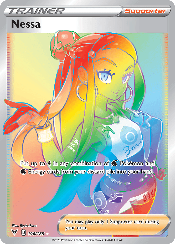 Nessa (Vivid Voltage) #196 card art