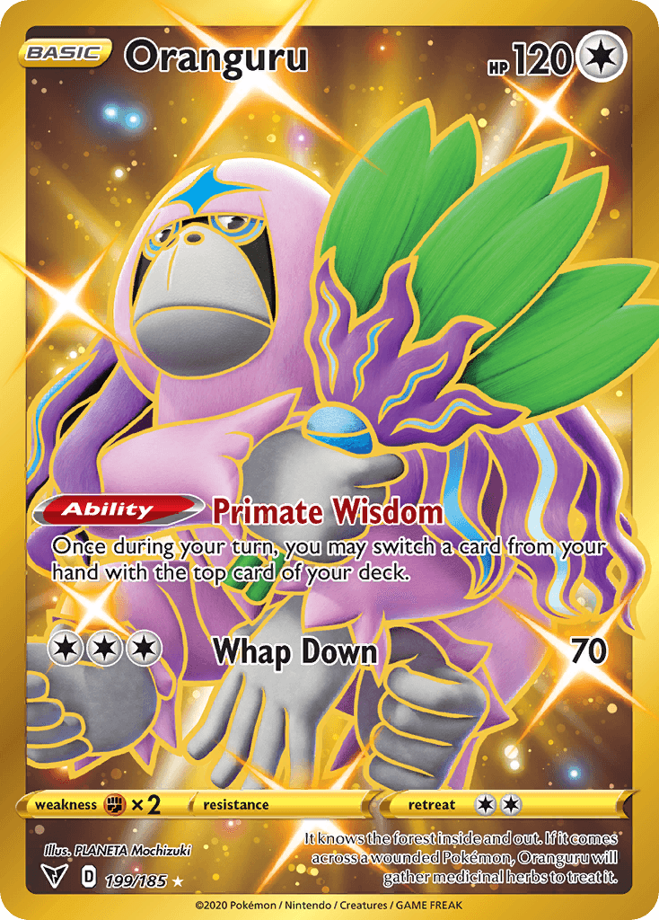 Oranguru (Vivid Voltage) #199 card art