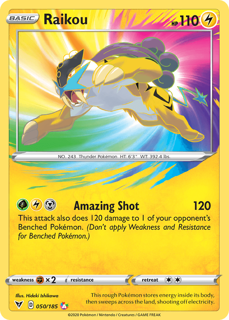 Raikou (Vivid Voltage) #50 card art