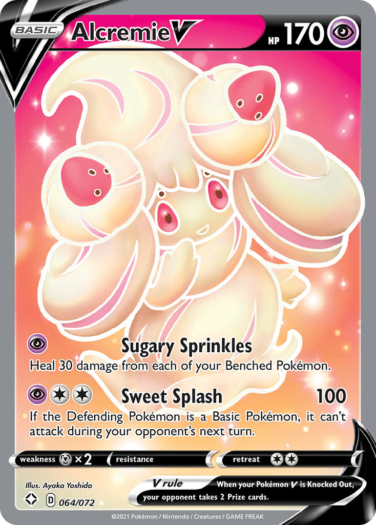 Alcremie V (Shining Fates) #64