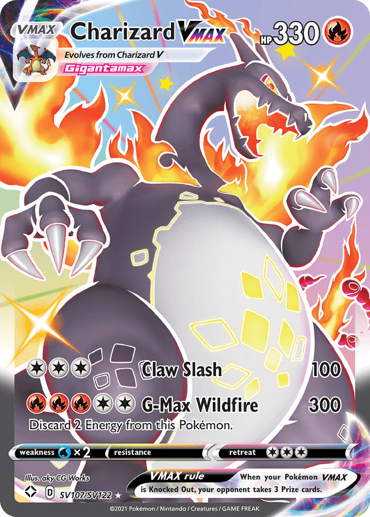 Charizard VMAX (Shining Fates Shiny Vault) #SV107