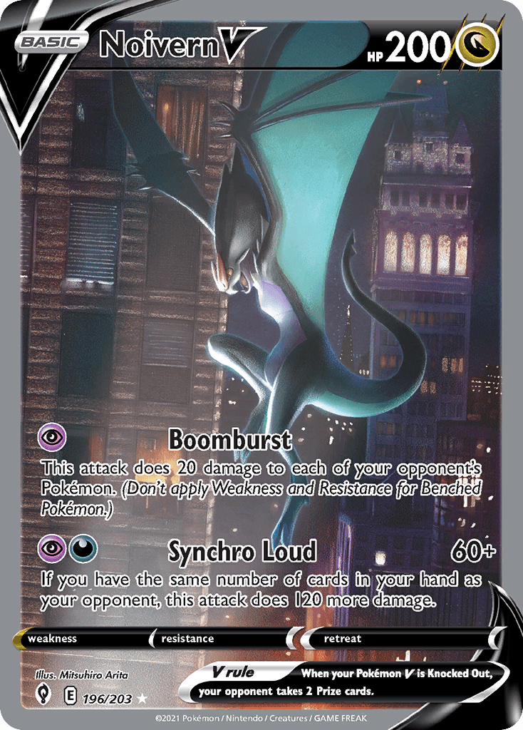 Noivern V (Evolving Skies) #196 card art