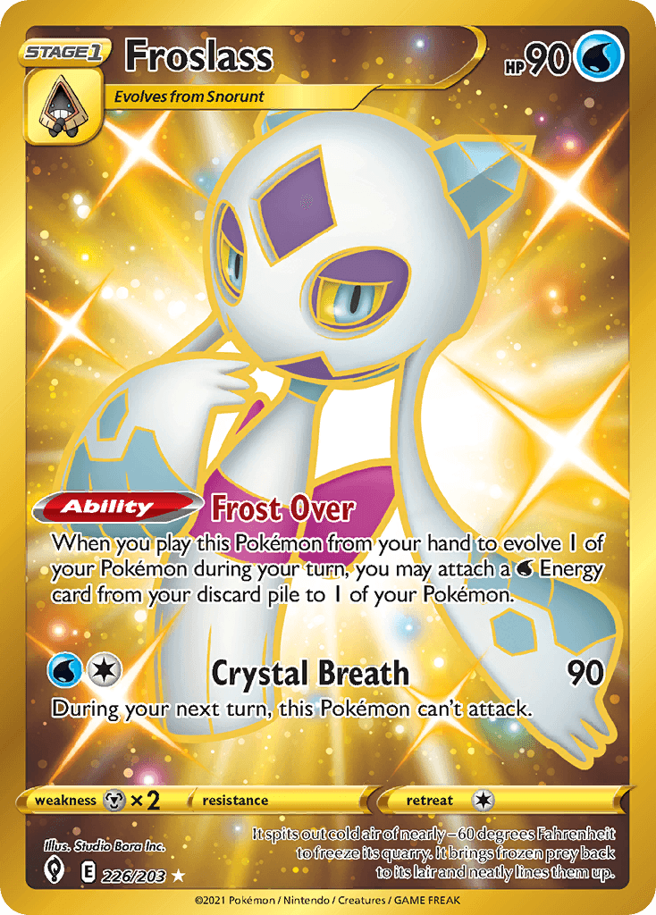 Froslass (Evolving Skies) #226 card art