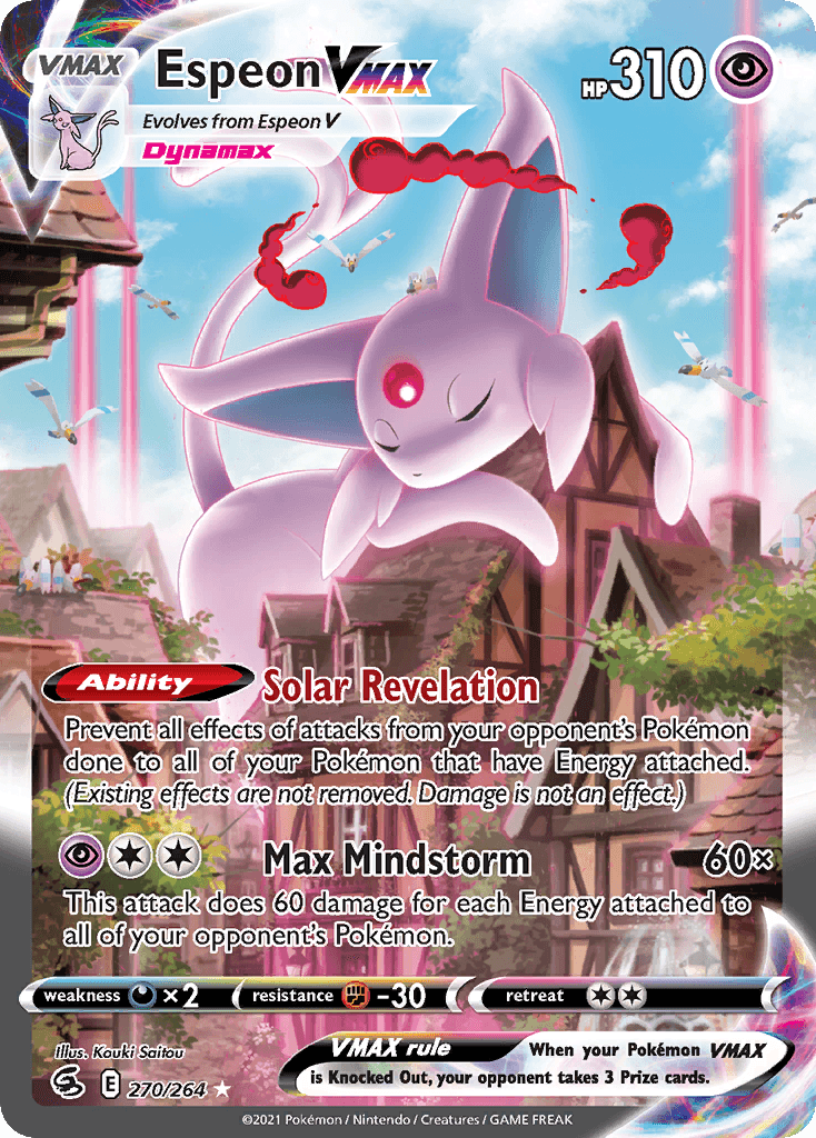 Espeon VMAX (Fusion Strike) #270 card art