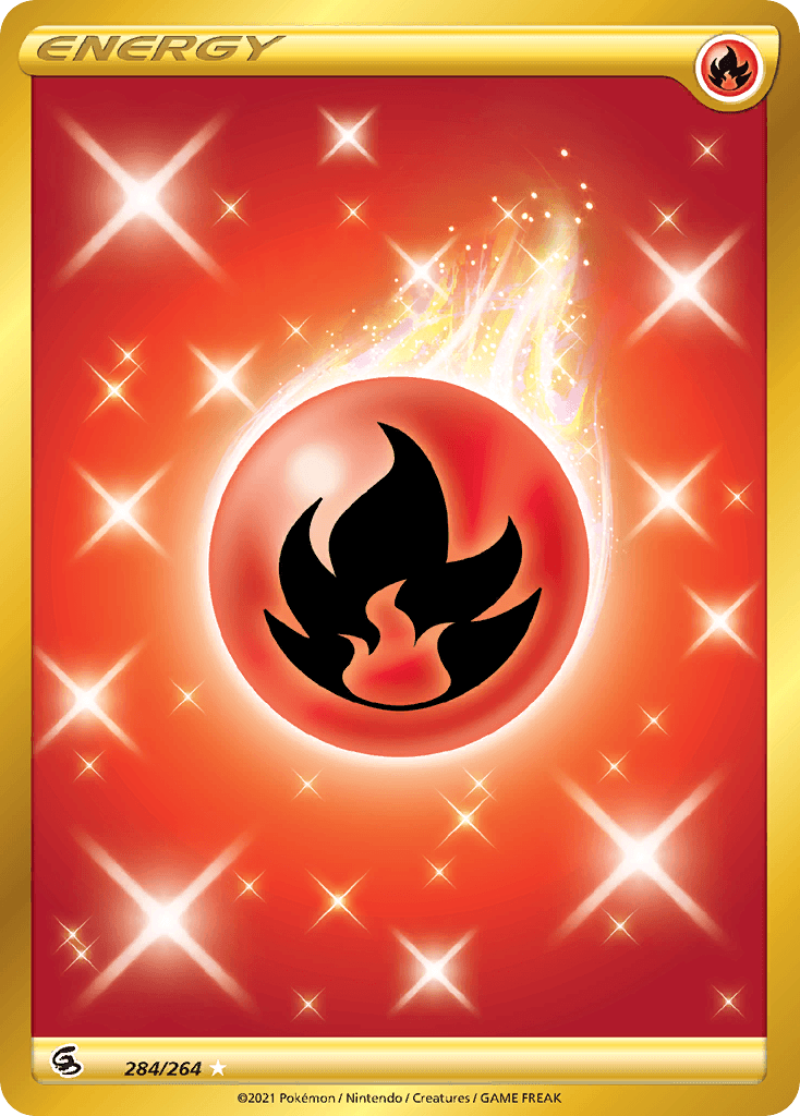 Fire Energy (Fusion Strike) #284 card art
