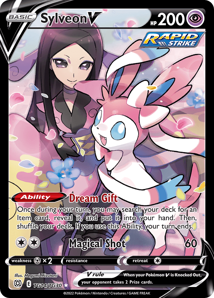 Sylveon V (Brilliant Stars Trainer Gallery) #TG14