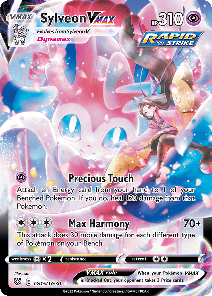Sylveon VMAX (Brilliant Stars Trainer Gallery) #TG15