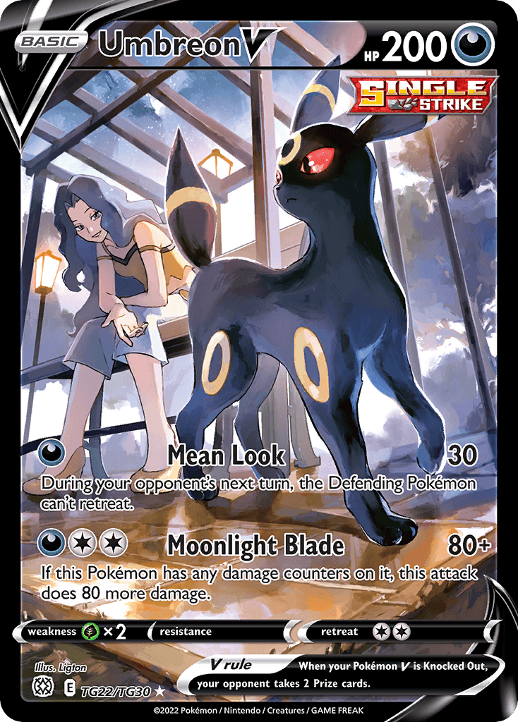 Umbreon V (Brilliant Stars Trainer Gallery) #TG22