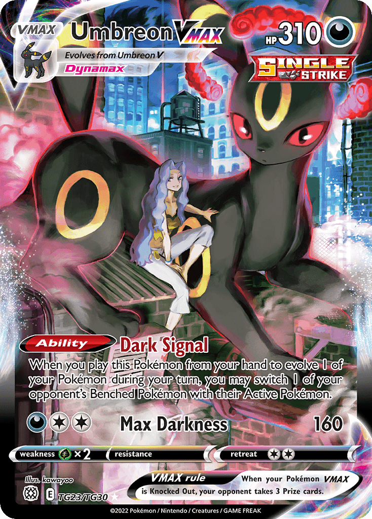 Umbreon VMAX (Brilliant Stars Trainer Gallery) #TG23