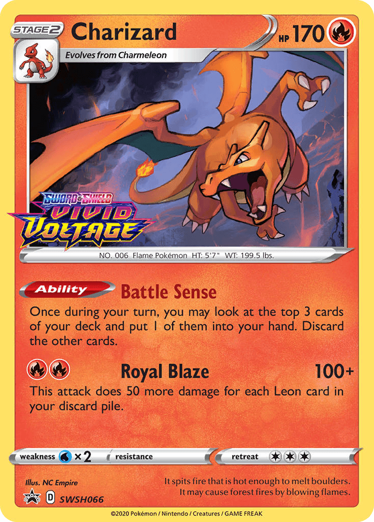 Charizard (SWSH Black Star Promos) #SWSH066