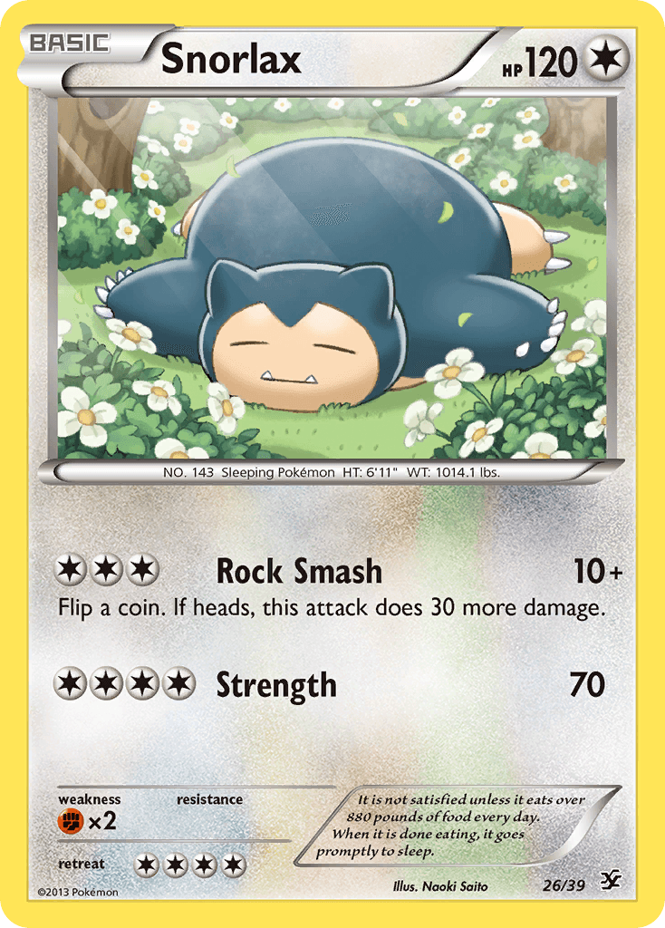 Snorlax (Kalos Starter Set) #26