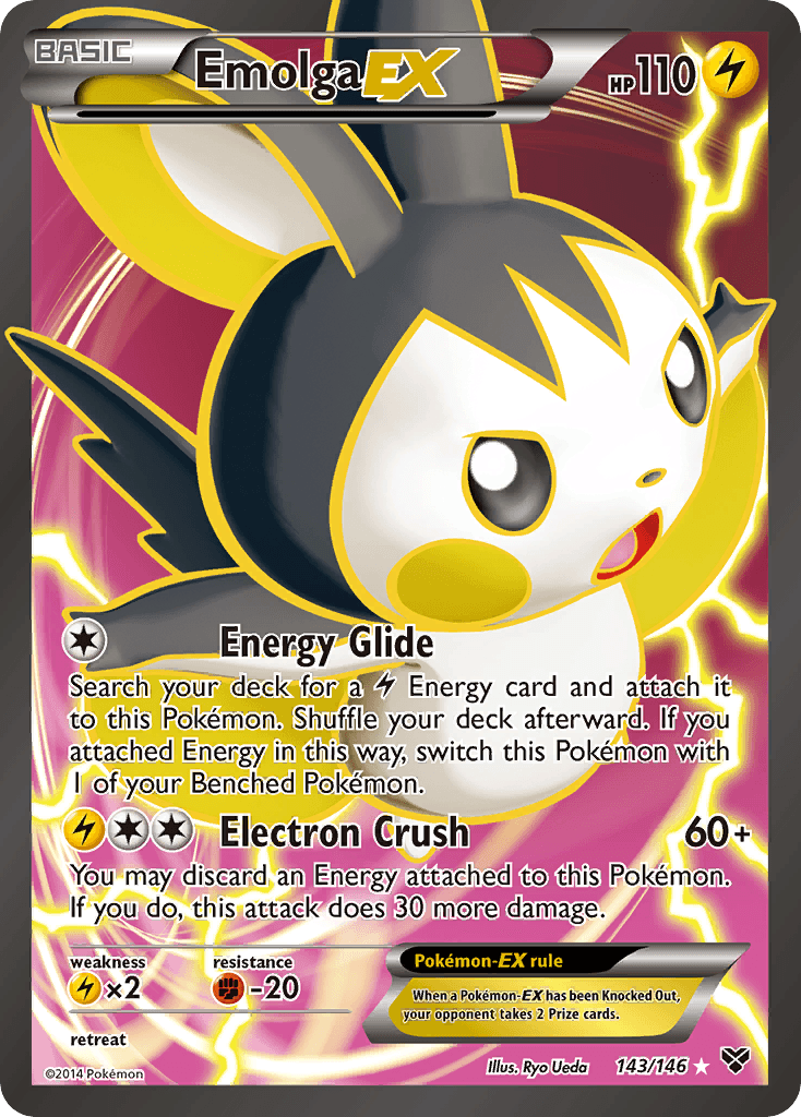 Emolga-EX (XY) #143