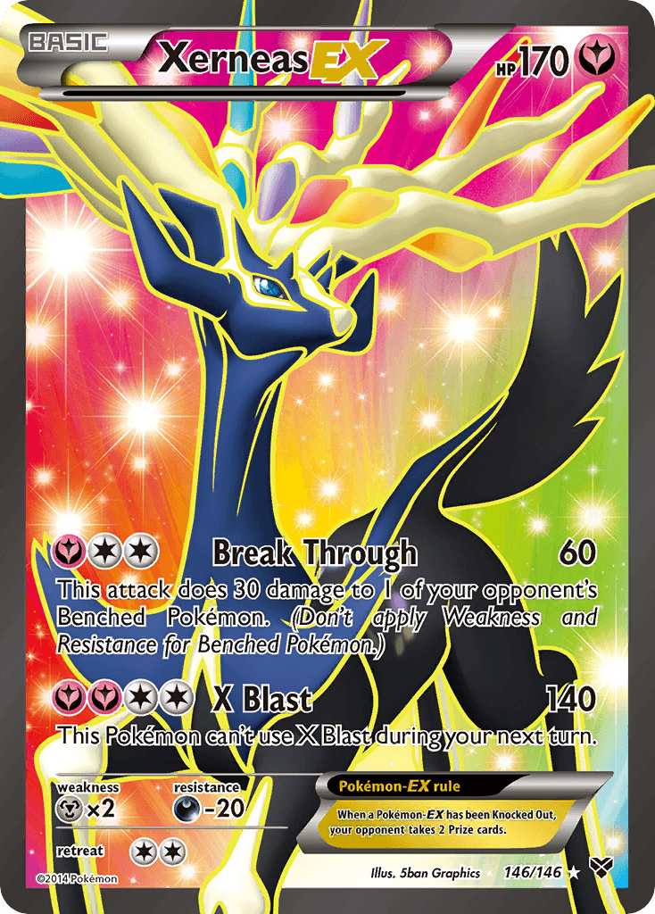 Xerneas-EX (XY) #146