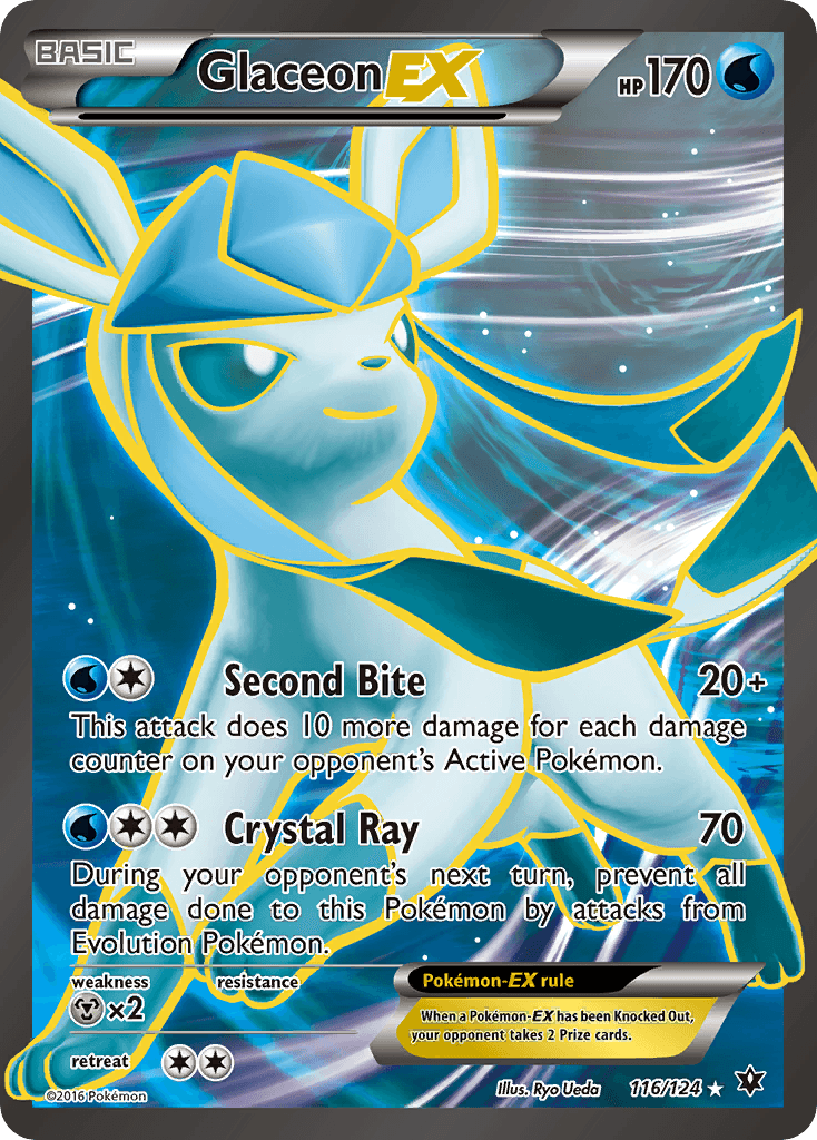 Glaceon-EX (Fates Collide) #116