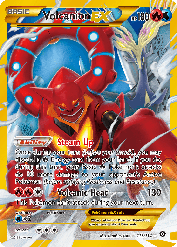 Volcanion-EX (Steam Siege) #115