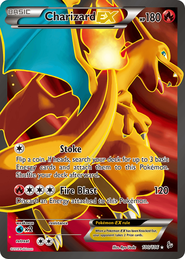 Charizard-EX (Flashfire) #100