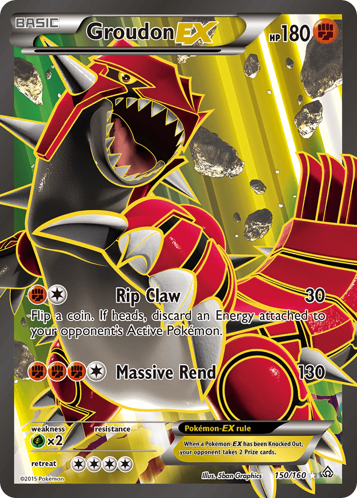 Groudon-EX (Primal Clash) #150