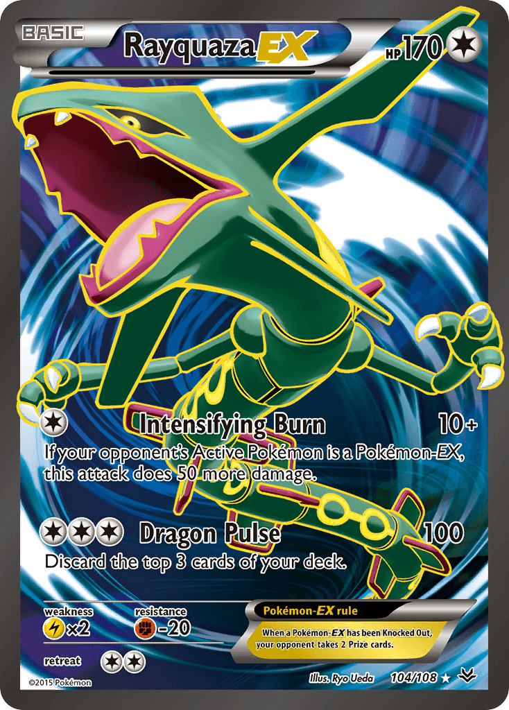 Rayquaza-EX (Roaring Skies) #104