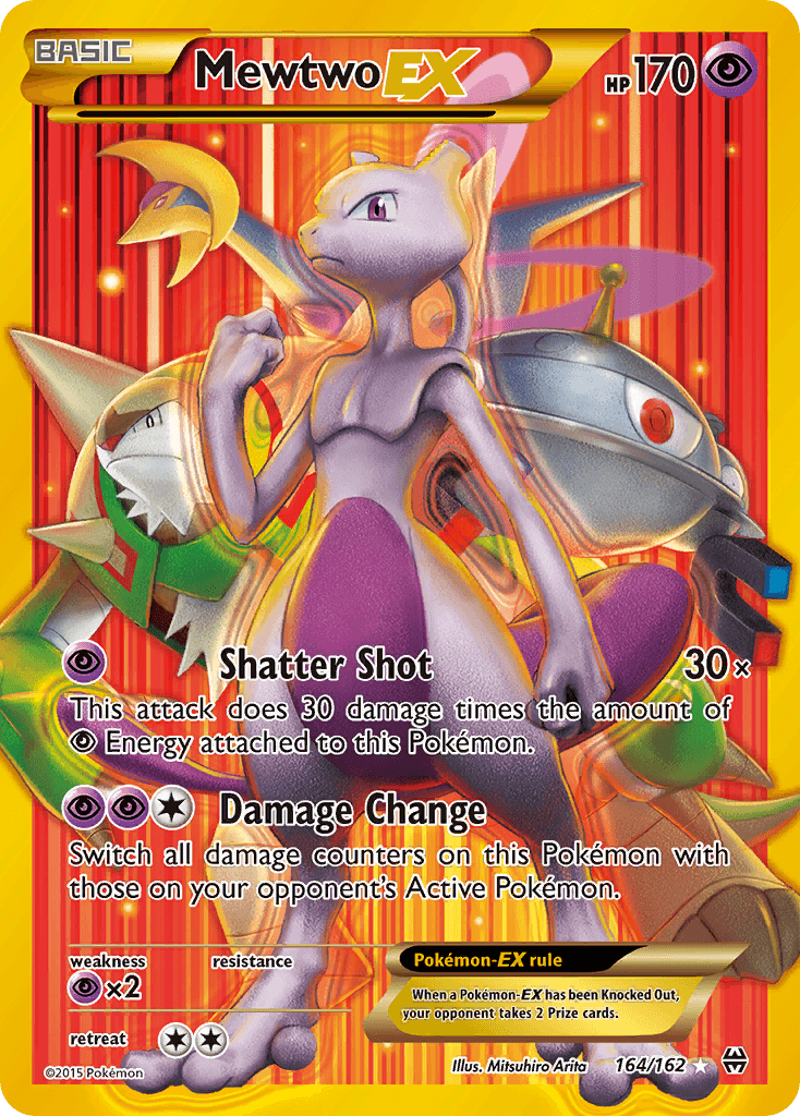 Mewtwo-EX (BREAKthrough) #164