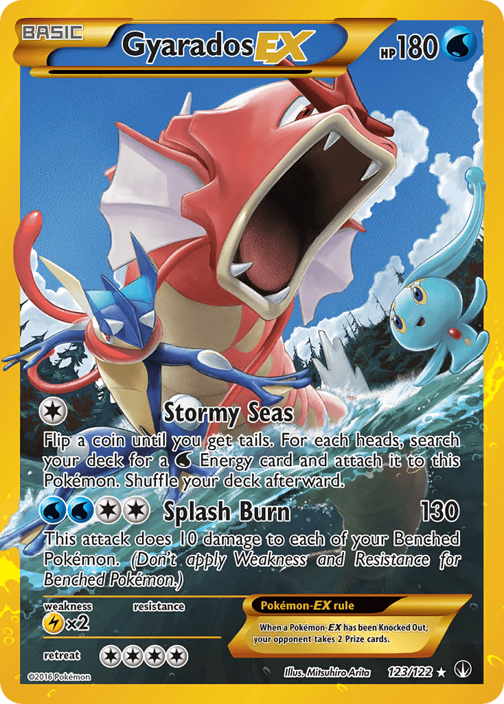 Gyarados-EX (BREAKpoint) #123