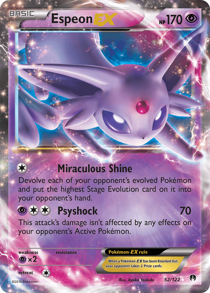 Espeon-EX (BREAKpoint) #52