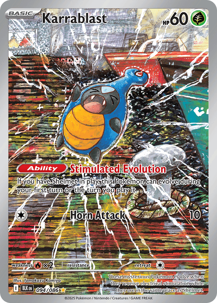 Karrablast (Black Bolt) #94 card art
