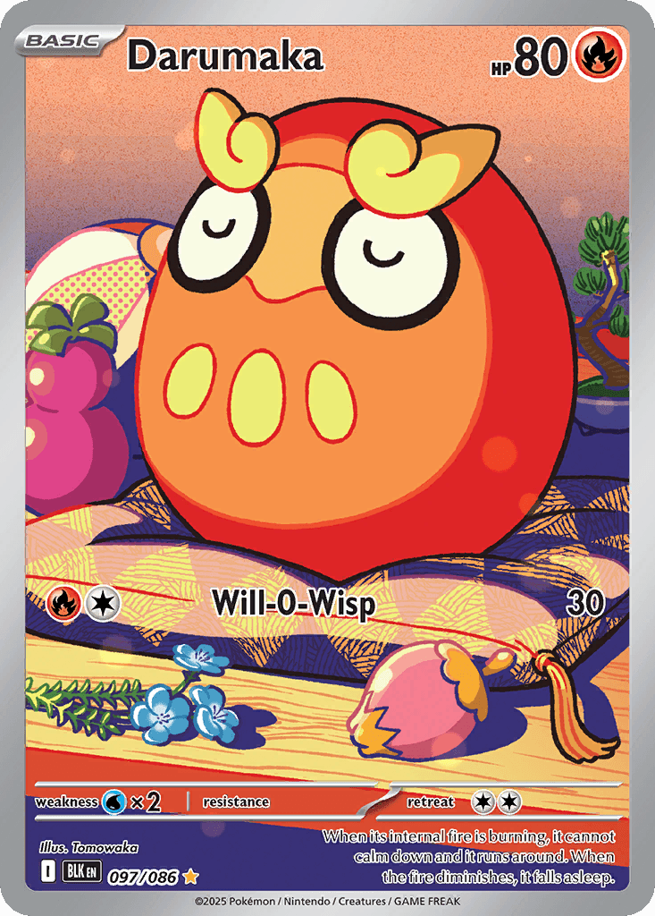 Darumaka (Black Bolt) #97 card art