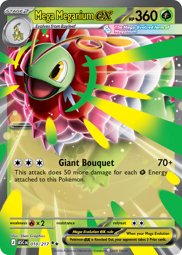 Mega Meganium ex (Ascended Heroes) #10