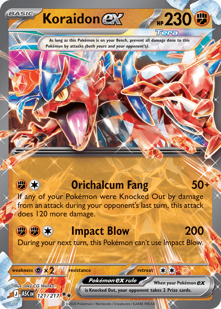 Koraidon ex (Ascended Heroes) #121