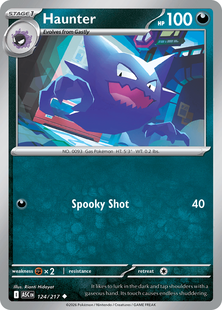 Haunter (Ascended Heroes) #124 card art