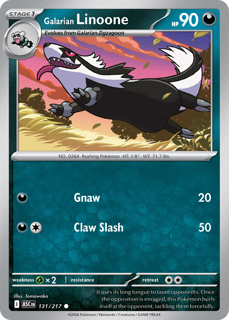 Galarian Linoone (Ascended Heroes) #131