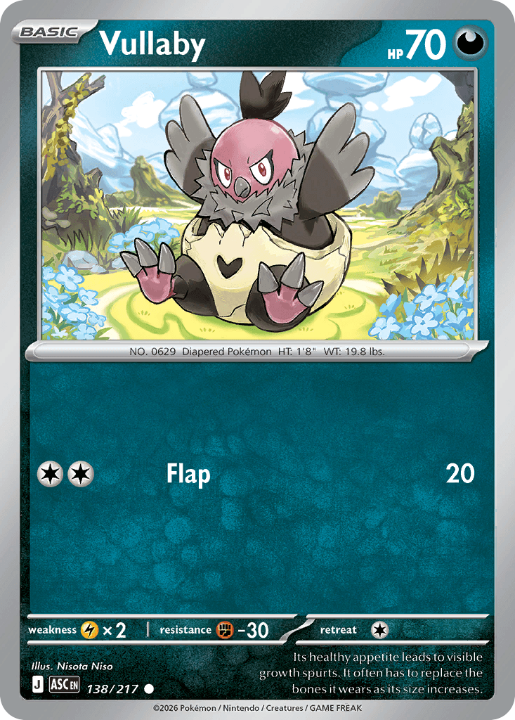 Vullaby (Ascended Heroes) #138 card art