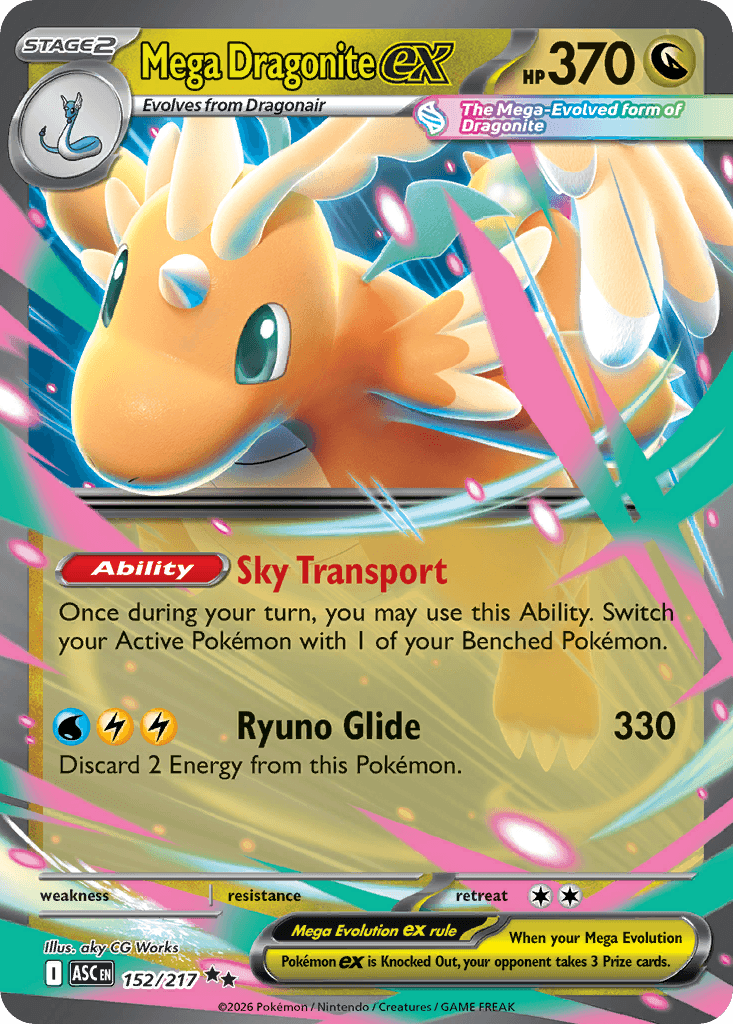 Mega Dragonite ex (Ascended Heroes) #152