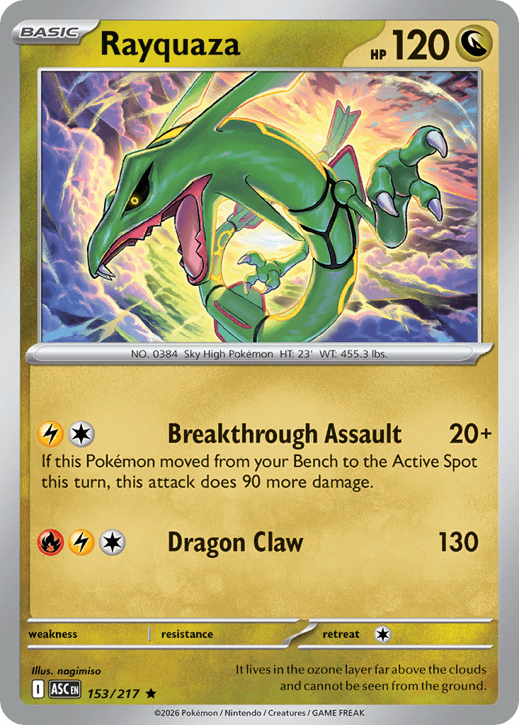 Rayquaza (Ascended Heroes) #153