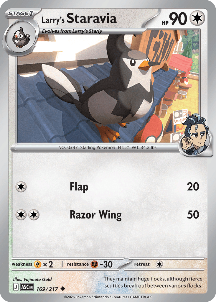 Larry's Staravia (Ascended Heroes) #169