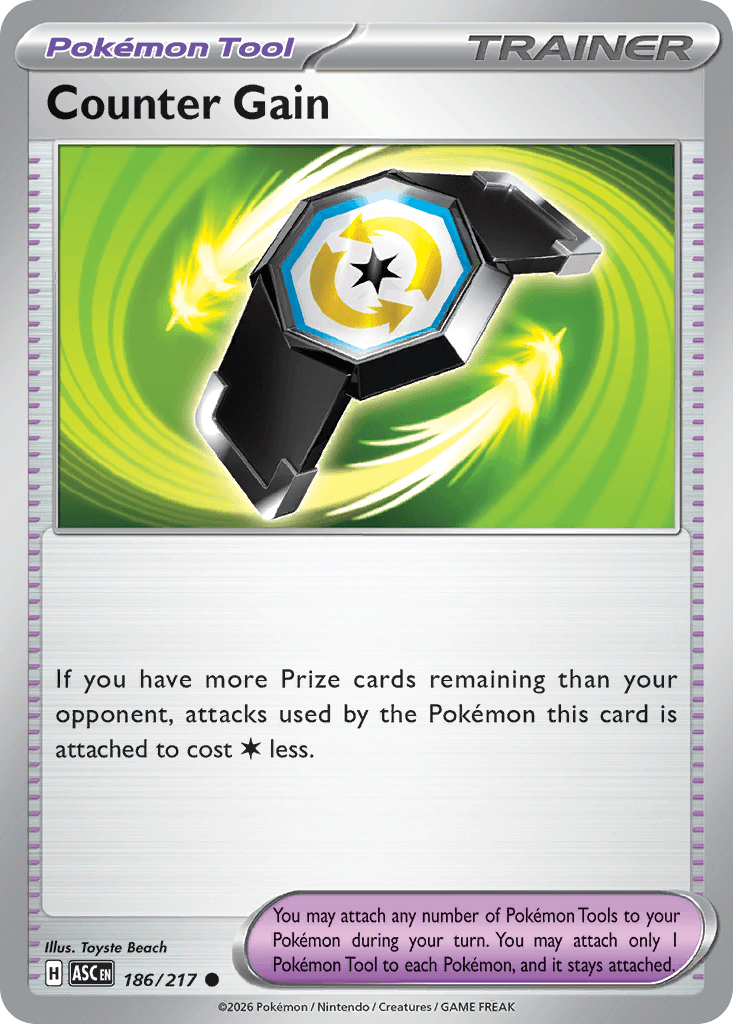 Counter Gain (Ascended Heroes) #186 card art