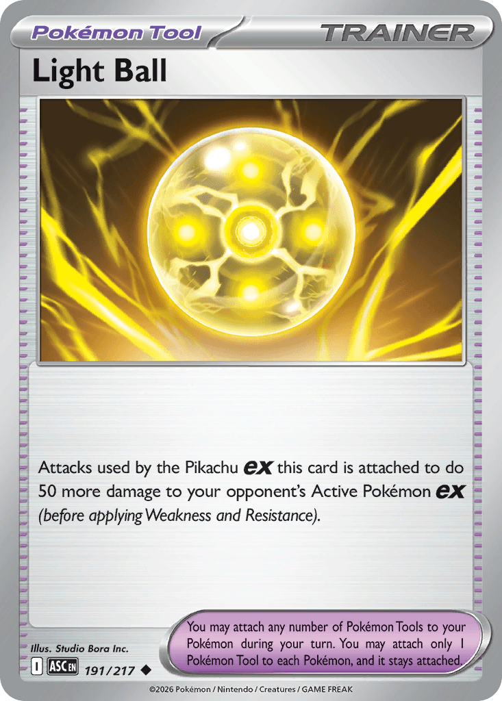 Light Ball (Ascended Heroes) #191 card art