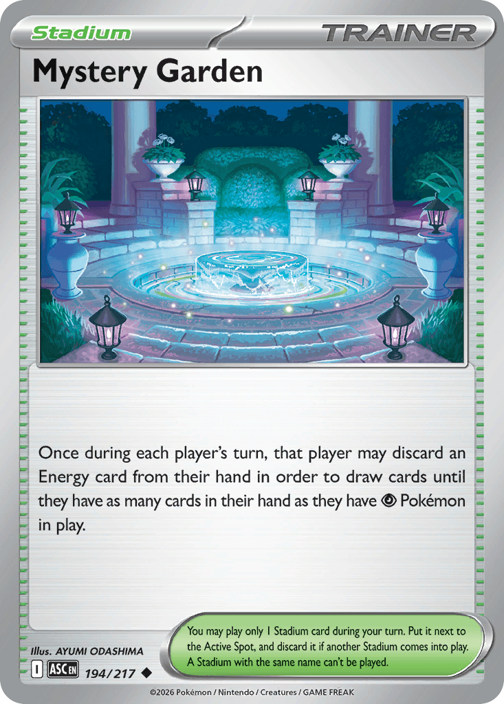 Mystery Garden (Ascended Heroes) #194 card art