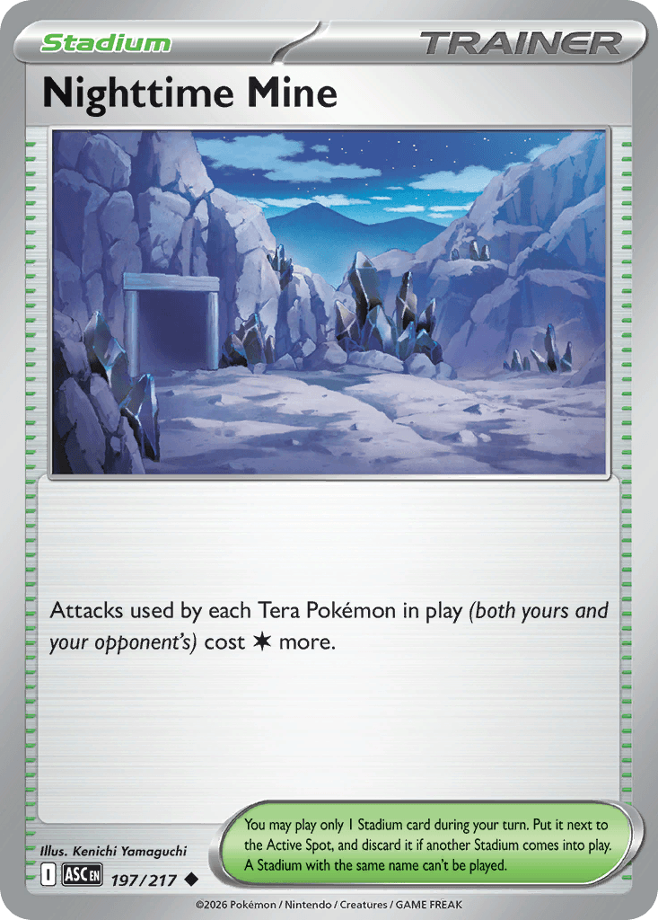 Nighttime Mine (Ascended Heroes) #197 card art