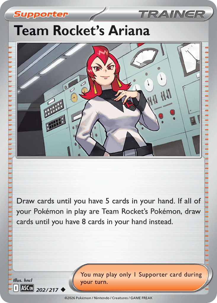 Team Rocket's Ariana (Ascended Heroes) #202